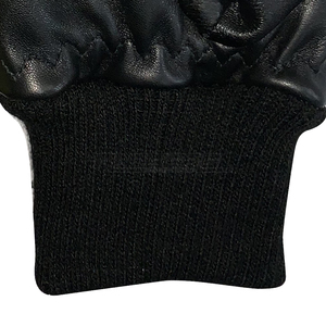 Gants en cuir jaunes, longueur poignet, chauds, pour l'extérieur, hiver, style uni, doux, usage quotidien, gants d'hiver à doigts entiers - Product Image 5