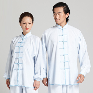 ชุดฝึกซ้อมกังฟูขายดีที่สุด ชุดกังฟูแบบกำหนดเองสำหรับทีม - Product Image 5