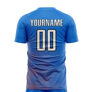 Maillot d'entraînement de football le plus vendu pour joueurs, uniforme d'équipe de football pour adultes, 100 % polyester, couleur et logo personnalisables, uniforme de football - Product Image 5