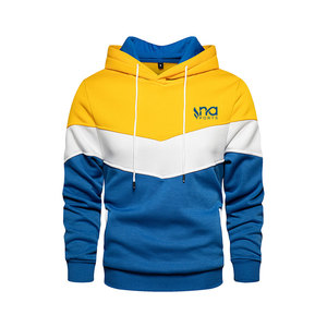 เสื้อฮู้ดดี้ผู้ชายสไตล์สตรีท MOQ ต่ำ ผ้าเนื้อนุ่ม สวมใส่สบาย พร้อมผ้าฟลีซบุด้านใน - Product Image 1