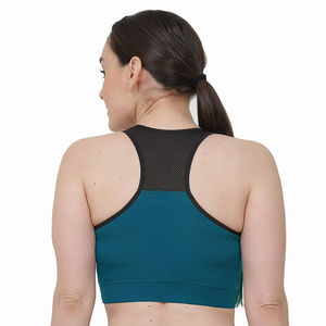 Soutien-gorge de sport personnalisé OEM pour femmes avec rembourrage, débardeur court de yoga, soutien-gorge de fitness pour l'entraînement et la course, fabriqué au Pakistan - Product Image 2