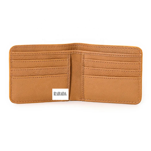 กระเป๋าสตางค์ผู้ชายแบบฮิปสเตอร์หนังวัวธรรมชาติแฟชั่นตะวันตกแบบใหม่ - Product Image 4