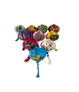 Lampes en soie de bambou du Vietnam asiatiques prêtes à expédier dans différentes formes et tailles pour les célébrations de la mi-automne et du Nouvel An - Product Image 2