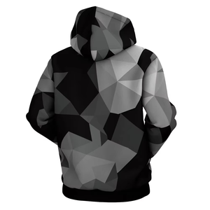 Ce sweat à capuche graphique pour homme est un sweat à capuche imprimé original pour hommes et femmes. Il présente un motif 3D et des poches. - Product Image 5