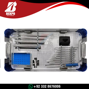 Conjunto de Instrumentos de Acero Inoxidable para Cirugía Ortopédica, Sistema Tubular Retráctil para Cirugía Mínimamente Invasiva de Columna Vertebral - Product Image 4