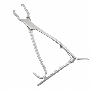 Pinces à os KERN pliantes manuelles à cliquet certifiées CE, instrument de classe I, longueur 5,5 po/8,5 po, ZETOMEDPRO - Product Image 1