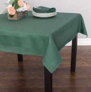 Party <b>Table</b> Cloth Disposable Look Reusable Fabric <b>Cover</b> Garden Patio <b>Table</b> Cloth <b>Waterproof</b> Outdoor <b>Table</b> <b>Cover</b> - Product Image 3