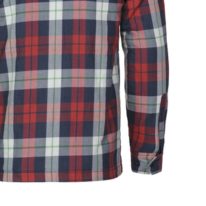 Camisa de Franela Estilo Café Racer Roja, Blanca y Azul, Camisa de Motociclista con Protección para Aventuras, Tallas hasta 5XL para Hombre - Product Image 6