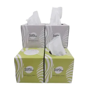 Eco Friendly Virgin <b>Paper</b> Facial <b>Tissue</b> <b>Paper</b> 4 Ply 400 Pulls Soft Pack Skin Friendly <b>Tissue</b> Supplier - Product Image 5