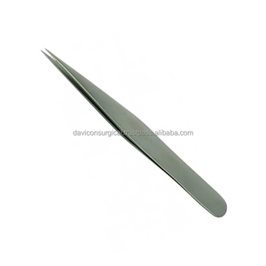 คีมจับอัญมณีสแตนเลสเกรดศัลยกรรมหู คอ จมูก คุณภาพสูง # เครื่องมือผ่าตัดแบบธรรมดา 3 ชิ้น ขนาด 11 ซม. ใช้สำหรับการผ่าตัด - Product Image 3