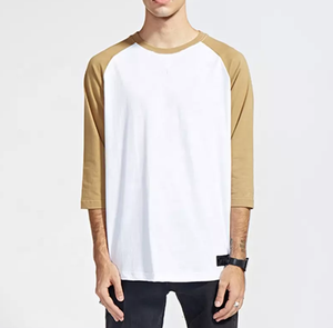 T-shirt à manches longues de haute qualité pour hommes, 100% coton, uni noir, vêtements tendance, t-shirt respirant à col rond à manches longues pour hommes - Product Image 4