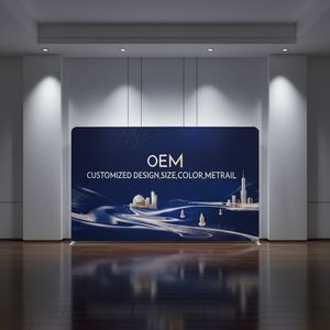 Fondo <span class=keywords><strong>de</strong></span> Fotografía con Marco <span class=keywords><strong>de</strong></span> Aluminio y Tela Tensada para Sublimación <span class=keywords><strong>de</strong></span> Tinta CMYK 4C, Personalizable, para Eventos - Product Image 6