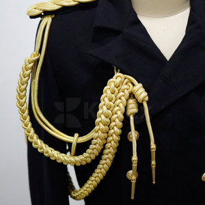 Cordones de Hombro Trenzados Personalizados de Primera Calidad, Ligeros, para Accesorios de Uniforme, Eventos Formales, Ceremonias, para las Cuatro Estaciones - Product Image 3