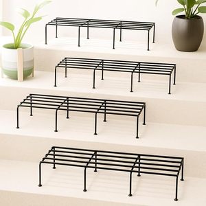 Soporte Redondo para Plantas, Soporte para Macetas de Metal Galvanizado, Soporte para Macetas de Interior y Exterior, Soporte Decorativo Elevado para Macetas - Product Image 6