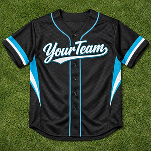 Fabricante de camisetas de béisbol personalizadas OEM, de secado rápido, transpirables, tela 100% poliéster, nombre y número del jugador sublimados personalizados - Product Image 4