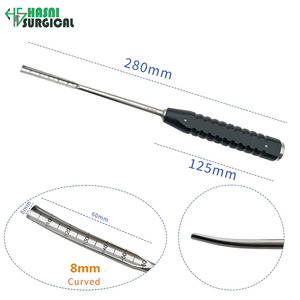 Osteotomes courbés de 6 mm, burins à os, ensemble d'instruments chirurgicaux orthopédiques en acier inoxydable, manuels - Product Image 2