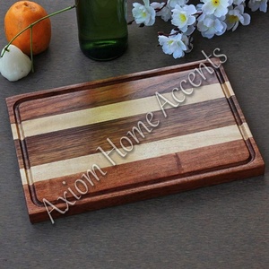 Axiom Home Accents Planche à fromage en résine artisanale avec base en bois durable pour hacher et servir la cuisine - Product Image 5