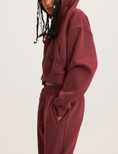 Traje Deportivo Personalizado para Mujer al por Mayor, Último Diseño, Calidad Premium, 100% Algodón, Traje Deportivo Liso para Mujer - Product Image 4