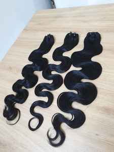 En gros 100% Raw Vietnamien Remy Peau Trame Extensions de Cheveux Unique Donneur Corps Vague Style - Product Image 3