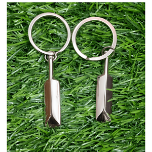 Llavero de Bate de Cricket Personalizado, Anillo de Llavero de Metal, Recuerdo Deportivo, Mini Bate de Cricket, Accesorios al por Mayor, Amuleto Promocional para Fanáticos del Cricket - Product Image 1