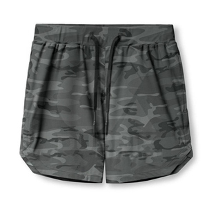 Pantalones Cortos Deportivos para Hombre al por Mayor, de Secado Rápido, de Algodón, para Entrenamiento, Cintura Elástica, Ropa Deportiva de Verano, Logotipo Personalizado, Servicio OEM - Product Image 2