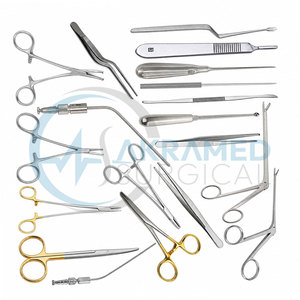 Juego de Instrumentos Quirúrgicos Veterinarios Manuales Akramed de 19 Piezas para Cirugía de Columna Vertebral, Certificado CE, Acero Inoxidable - Product Image 5