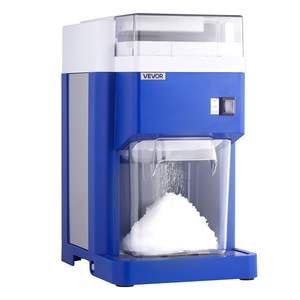 Máquina de Afeitar Eléctrica Comercial de 1.91QT/1.8L, Motor de 300W, Cuchillas de Acero Inoxidable Finas y Esponjosas, Máquina de Hielo Rasurado Azul para Postres - Product Image 1