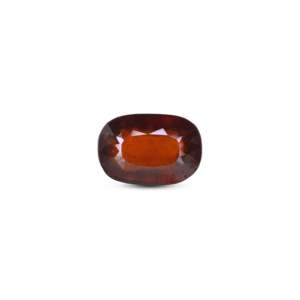 Natural Oval Cut Hessonite Gomed 6.15 Carat Loose Gemstone for Fine Jewelry - Product Image 1
