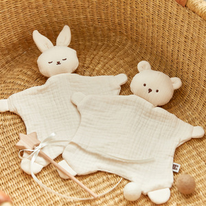 [designyoons] hellohizoo designyoons - <b>Comfort</b> Blanket Six Layer Cotton Gauze Baby Security Blanket Animal Heada - Product Image 5