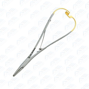 Porte-aiguilles en acier inoxydable de qualité médicale Tc 17 cm, forceps de chirurgie buccale, forceps Lichtenberg, instrument médical - Product Image 5