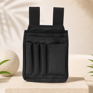Sac à outils multi-poches robuste, résistant à l'eau, avec sangle réglable, capacité de 200 lb, pour électricien, charpentier, jardinier - Product Image 1