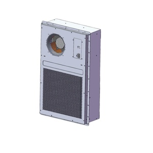 Scambiatore di Calore ad <span class=keywords><strong>Aria</strong></span> a Termosifone ad Alta Efficienza 48V DC 190W/K per Armadi Esterni di Telecomunicazioni / Scambiatore di Calore a Tubi di Calore - Product Image 1