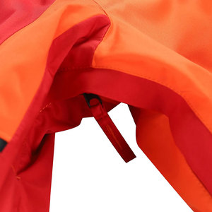 Chaqueta Deportiva Econex para Hombre, Sólida, Transpirable, de Forro Polar, Impermeable, con Cuello Alto, Cierre de Cremallera, Estilo Casual de Otoño, Material de Poliéster - Product Image 3