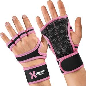 Guantes con Palma Abierta, Ventilados, para Entrenamiento, Fitness, Levantamiento de Pesas, con Correa para la Muñeca - Product Image 3