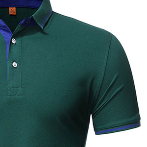 Polo de alta calidad, transpirable, de talla grande para hombre, venta directa de fábrica, diseño liso personalizado, hecho en Pakistán. - Product Image 5