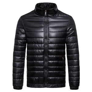 Puffer Jacket OEM al aire libre acolchado de talla grande piel de oveja transpirable hombres abrigos de invierno - Product Image 1