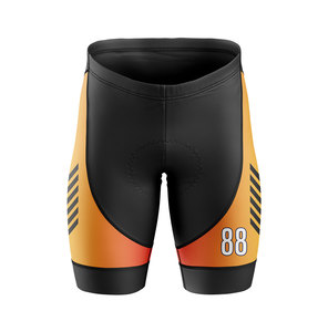 Conjunto de Camiseta de Baloncesto para Hombre, Negro y Naranja, Estampado Geométrico, Sin Mangas, Transpirable, Ajustado, Uniforme de Compresión - Product Image 4