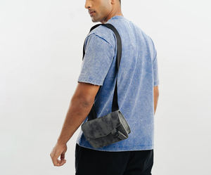 Camiseta de Diseño Personalizado 230g 250g, Camiseta Oversize para Hombre, Camiseta con Lavado Ácido, Impresión DTG, Ropa Urbana, Camiseta con Lavado Ácido - Product Image 3