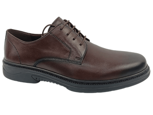 Chaussures habillées à lacets pour hommes en cuir véritable avec semelle intermédiaire en EVA et semelle extérieure en TPR, bout fermé, antidérapantes et respirantes - Product Image 1