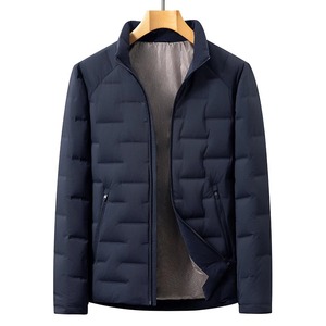 Chaqueta Acolchada Gruesa para Hombre Curry Sports, con Cuello Alto, Relleno de Plumón, Cortavientos, con Cierre, Abrigo Casual Cálido para Invierno - Product Image 6