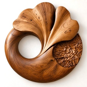 Wood Handicraft Artwork Handmade <b>Wall</b> Sculpture Unique Art Deco Style <b>Hanging</b> <b>Wall</b> <b>Decor</b> <b>Wall</b> <b>Hanging</b> Art Sculpture Home <b>Decor</b> - Product Image 6