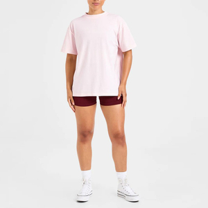 Camiseta de Verano Casual de Alta Calidad para Mujer, con Logotipo Personalizado, Cuello Redondo, Manga Corta, Corte Holgado, Transpirable, Suave y Cómoda - Product Image 1