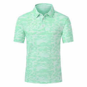 Camisas Casuales para Hombre, de Algodón y Bambú, Transpirables, Antiarrugas, Antiretráctiles, con Opciones de Logotipo Personalizado, Color Sólido, Manga Corta - Product Image 1
