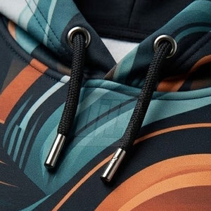 Sweat-shirts à sublimation pour hommes, imprimés sur toute la surface, à capuche, en tissu léger, vêtements décontractés élégants et urbains - Product Image 3