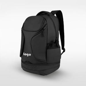 Camo Sports Bag with Ball Carrier High Capacity Basketball Backpack Featuring Reflective Strips and Mesh Pockets - Product Image 1
