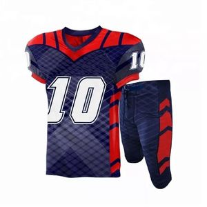 Uniforme de football américain professionnel pour les sports d'équipe, conçu avec un tissu durable pour les séances d'entraînement, les jours de match et l'usage régulier. - Product Image 1