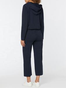 Latest Design <b>Women's</b> Long Sleeve Solid Color Blank Casual Relaxed Fit Drawstring Cropped Hoodie - Product Image 5