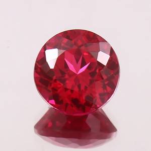 Rubis du Mozambique rouge sang irréprochable, taille ronde, pierre précieuse naturelle certifiée, qualité supérieure, clarté élevée, qualité bijoux - Product Image 4