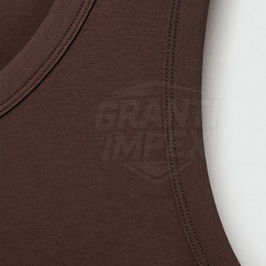 Custom Made Casual Knitted <b>Workout</b> <b>Tank</b> <b>Top</b> for Men 100% Cotton Breathable Fabric Gym Clothing - Product Image 6