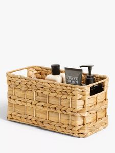 Vietnam Hollow Out Pattern Water Hyacinth <b>Basket</b> Breathable <b>Toy</b> <b>Storage</b> Organizer - Product Image 4
